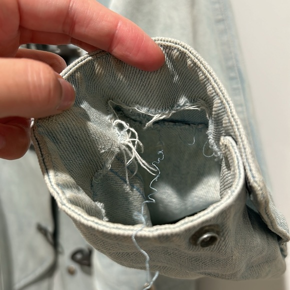 VTG Polo by Ralph Lauren Denim Fireman Jacket - Picture 4 of 5